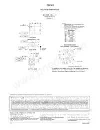 CM1412-03CP 데이터 시트 페이지 5