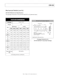 CM1450-06CP Datasheet Page 14