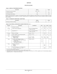 CM1461-08DE Datasheet Pagina 3