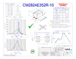 CM2824E352R-10 Datasheet Cover