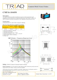 CMF16-104450-B Datenblatt Cover