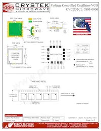 CVCO55CL-0805-0900 Datasheet Page 2