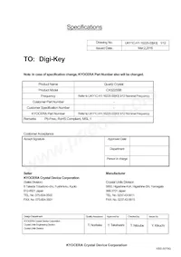 CX3225SB12000H0PSTC1 Datenblatt Cover