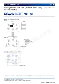 DEA212450BT-7031A1數據表 頁面 2