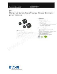 DR74-101 Datasheet Copertura