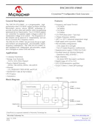 DSC2011FI1-F0043 Datasheet Cover