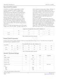 DSC2011FI1-F0043 Datasheet Page 3