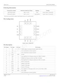 DSC2033FI2-F0030T Datasheet Pagina 2