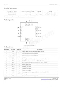 DSC2033FI2-F0030T Datasheet Page 2