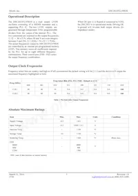 DSC2033FI2-F0030T Datasheet Pagina 3