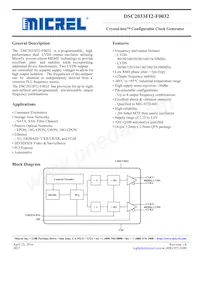 DSC2033FI2-F0032T Datasheet Cover