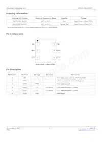 DSC2311KI1-R0059 Datasheet Page 2