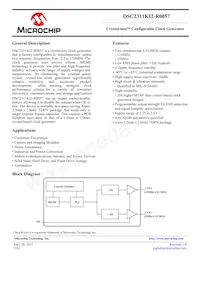 DSC2311KI2-R0057T Datasheet Cover