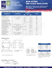 ECS-327KO-TR Datenblatt Cover