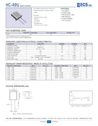 ECS-736.69-S-1X Datasheet Cover