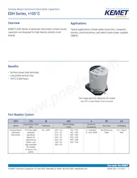 EDH106M400S9RAA Datasheet Copertura