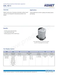 EDK227M016S9HAA Datasheet Cover