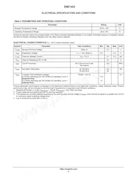 EMI7403FCTBG Datasheet Page 3