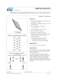 EMIF06-HSD03F3 Datasheet Cover