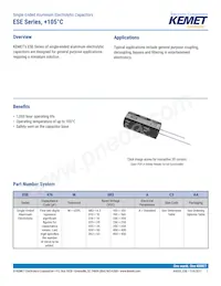 ESE475M400AH9AA Datasheet Cover