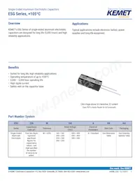 ESG336M450AM2AA Datasheet Cover