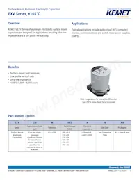 EXV226M016A9DAA Datenblatt Cover