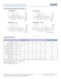 F861DU225K310ZLH0J Datasheet Pagina 17