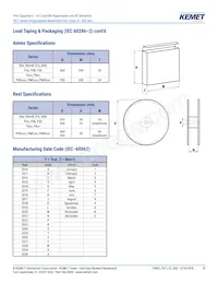 F871DO474M330Z Datasheet Page 19