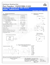 FC5BQCCMM12.0-T1 데이터 시트 표지