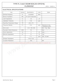 FL2500283Z Datasheet Pagina 3