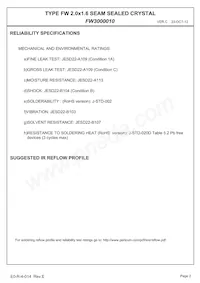 FW3000010 Datasheet Page 4