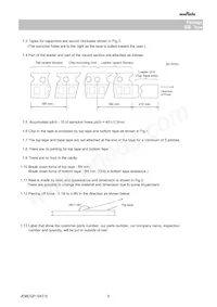 GCD21BR72A103KA01L 데이터 시트 페이지 9