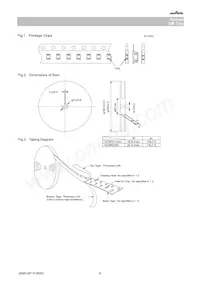 GCM1555C1H470JA16J 데이터 시트 페이지 9