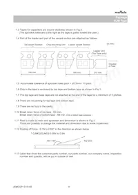 GJM0335C1E4R1BB01D數據表 頁面 8