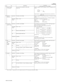 GR355XD72E105KW05L Datasheet Page 3