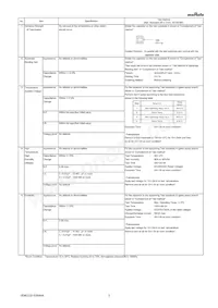 GRJ21AR72E682KWJ1D Datasheet Pagina 3