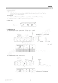 GRJ21AR72E682KWJ1D Datasheet Page 5