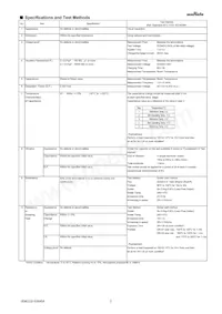 GRJ31BR72J682KWJ1L Datasheet Pagina 2