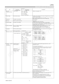 GRM0225C1E100GDAEL Datasheet Page 2