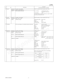 GRM0225C1E2R2CA03L Datasheet Page 3