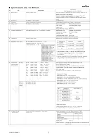 GRM033C81E103KE14E Datasheet Pagina 2