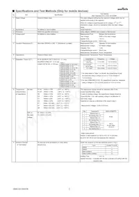 GRM155C80J106ME11J Datasheet Pagina 2