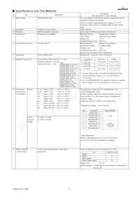GRM155C81C105ME11D Datasheet Page 2