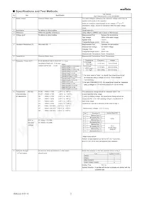 GRM155R6YA105ME11D Datasheet Page 2