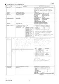 GRM21BR71E225KE11L Datasheet Page 2