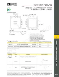 HMC513LP5ETR Datasheet Pagina 4