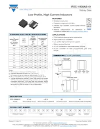 IFSC1008ABER6R0M01 Datasheet Cover