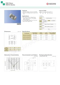 KNH10C104DA20TS Datasheet Cover