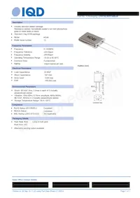 LFXTAL003134BULK Datasheet Cover