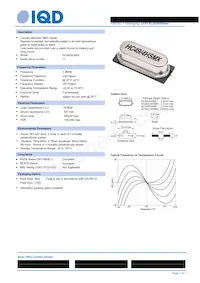 LFXTAL024940REEL Datasheet Copertura